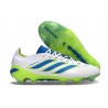 Crampons Adidas Predator 26 Elite FG Neuf Blanc Bleu