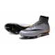 2016 Chaussures Nike Mercurial Superfly FG CR7 500 Argenté Gris Noir Or