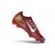Nike Air Zoom Mercurial Vapor XVI Elite FG Rouge Argent