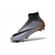 2016 Chaussures Nike Mercurial Superfly FG CR7 500 Argenté Gris Noir Or