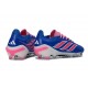 Crampons Adidas Predator 26 Elite FG Neuf Bleu Rose