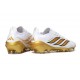 Crampons Adidas Predator 26 Elite FG Neuf Blanc Or