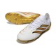 Crampons Adidas Predator 26 Elite FG Neuf Blanc Or