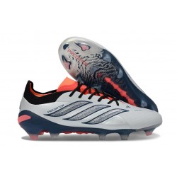 Crampons Adidas Predator 26 Elite FG Neuf Gris Noir