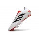 Crampons Adidas Predator 26 Elite FG Neuf Blanc Noir Rouge