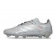 Crampons Adidas Predator 26 Elite FG Neuf Gris Argent