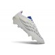 Chaussures Adidas Predator Elite L FG Blanc Bleu