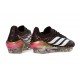 Chaussures Adidas Predator Elite L FG Noir Or Blanc