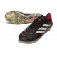 Chaussures Adidas Predator Elite L FG Noir Or Blanc