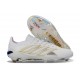 Chaussures Adidas Predator Elite L FG Blanc Or