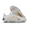 Chaussures Adidas Predator Elite L FG Blanc Or