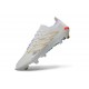 Chaussures Adidas Predator Elite L FG Blanc Or
