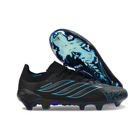 Chaussures Adidas Predator Elite L FG Noir Bleu