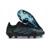 Chaussures Adidas Predator Elite L FG Noir Bleu