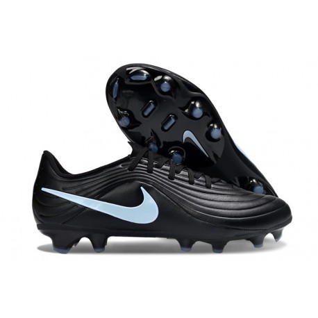 Chaussures Nike Tiempo Maestro Elite FG Noir Bleu Glacé