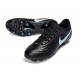 Chaussures Nike Tiempo Maestro Elite FG Noir Bleu Glacé