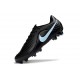 Chaussures Nike Tiempo Maestro Elite FG Noir Bleu Glacé