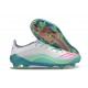 Chaussure Nouvelles adidas F50 Elite FG X Messi Blanc Ftwr Rose Lucide Flash Aqua