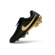 Chaussures Nike Tiempo Maestro Elite FG Noir Or