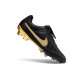Chaussures Nike Tiempo Maestro Elite FG Noir Or