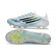 Chaussure Nouvelles adidas F50 Elite FG Blanc Bleu Noir