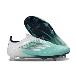 Chaussure Nouvelles adidas F50 Elite FG Vert Blanc Argent