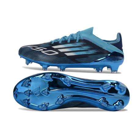 Chaussure Nouvelles adidas F50 Elite FG Noir Bleu