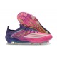 Chaussure Nouvelles adidas F50 Elite FG Rose Violet Blanc