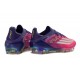 Chaussure Nouvelles adidas F50 Elite FG Rose Violet Blanc