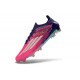 Chaussure Nouvelles adidas F50 Elite FG Rose Violet Blanc