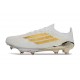 Chaussures adidas F50+ Elite FG Blanc Or