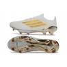 Chaussures adidas F50+ Elite FG Blanc Or