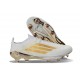 Chaussures adidas F50+ Elite FG Blanc Or