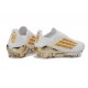 Chaussures adidas F50+ Elite FG Blanc Or