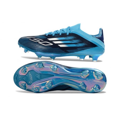 Chaussures adidas F50+ Elite FG Noir Bleu