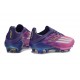 Chaussures adidas F50+ Elite FG X LAMINE YAMAL Violet Rose Blanc