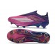 adidas F50+ Sans Lacets FG Violet Rose Blanc