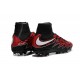 Nike HyperVenom Phantom II FG Football Crampons Lewandowski Blanc Rouge Noir