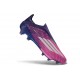 adidas F50+ Sans Lacets FG Violet Rose Blanc