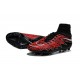 Nike HyperVenom Phantom II FG Football Crampons Lewandowski Blanc Rouge Noir