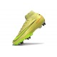 Nike Air Zoom Mercurial Superfly 10 Elite SG Limelight Volt Hyper Cramoisi