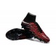 Nike HyperVenom Phantom II FG Football Crampons Lewandowski Blanc Rouge Noir