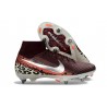 Nike Air Zoom Mercurial Superfly 10 Elite SG Bordeaux Imprimé Léopard
