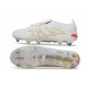 Adidas Predator 26 Foldover Tongue Elite FG Blanc Or