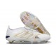 Adidas Predator 26 Foldover Tongue Elite FG Blanc Or