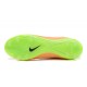 Nike HyperVenom Phantom II FG Football Crampons Cuir Beige Noir Volt