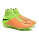 Nike HyperVenom Phantom II FG Football Crampons Cuir Beige Noir Volt