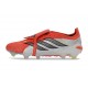 Adidas Predator 26 Foldover Tongue Elite FG Rouge Lucide Noir Blanc Ftwr