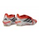 Adidas Predator 26 Foldover Tongue Elite FG Rouge Lucide Noir Blanc Ftwr