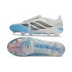 Adidas Predator 26 Foldover Tongue Elite FG Blanc Bleu Noir